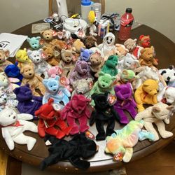 47 Beanie Babies