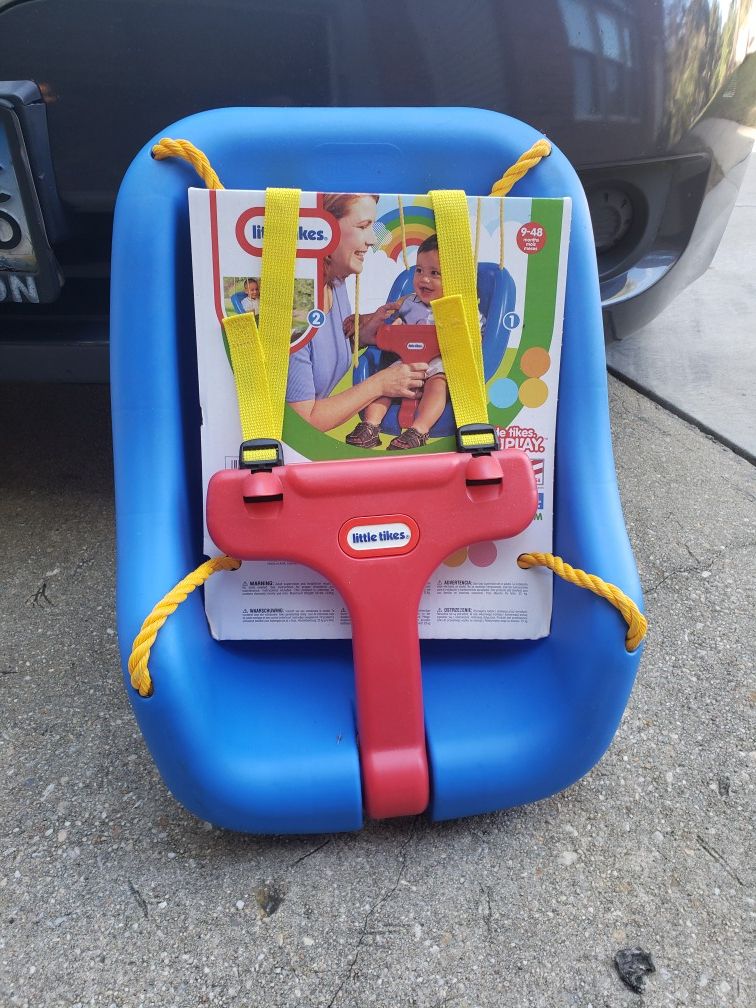 Little tikes safety swing