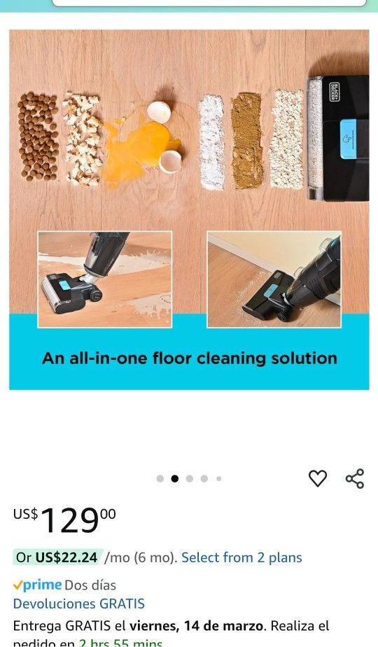 black and decker floor cleaner