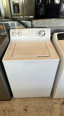 Top Load Washer - White, Agitator, Good Condition