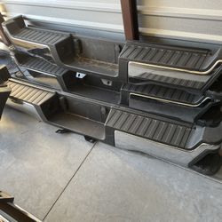 New Ford F250 F350 F450, Super Duty Bumpers With The Step. Chrome Or Black