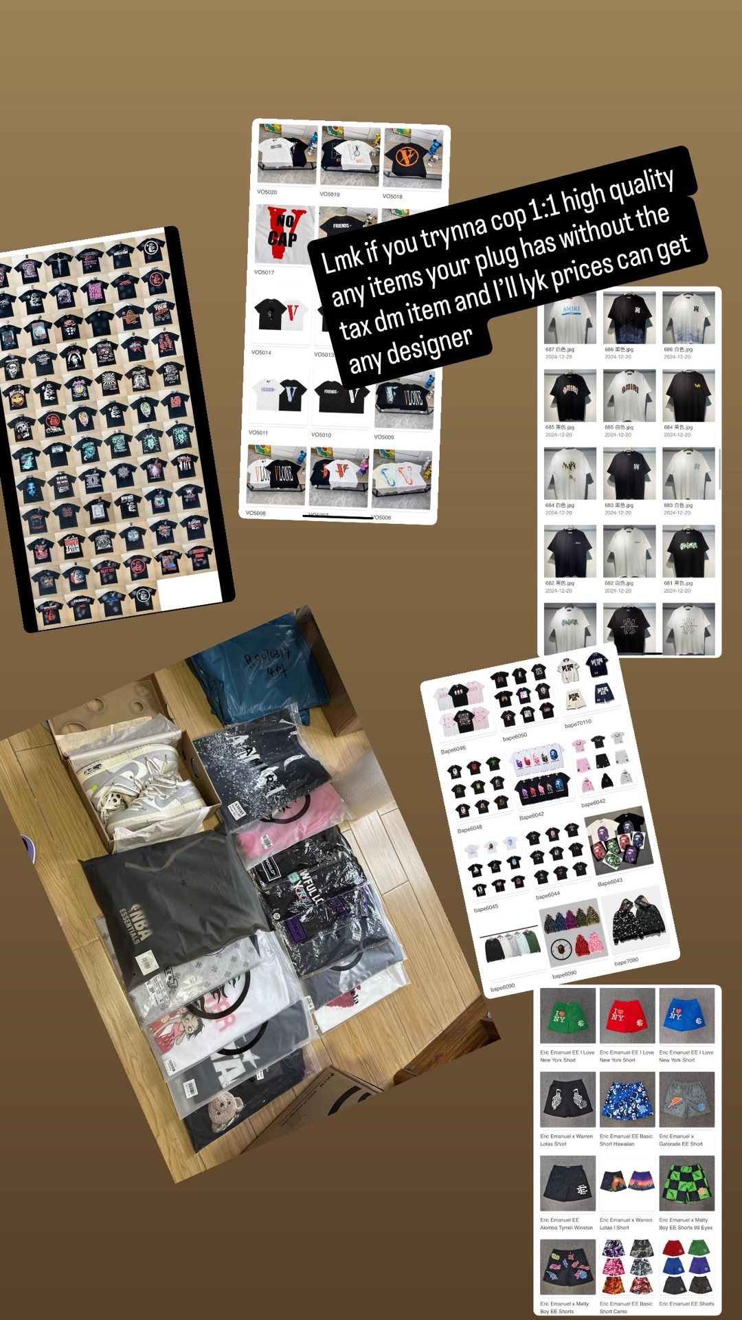 Hellstar ,bape , Ect