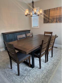 Solid Wood Dining Set