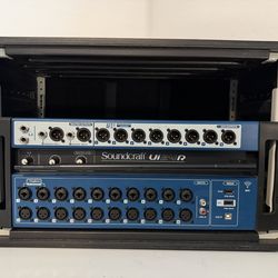 Soundcraft ui24 + Rack 6U