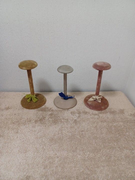VINTAGE HAT STANDS