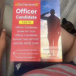 Officer Candidate Test Prep Book
