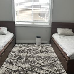 2 Twin Size Beds And Mattresses