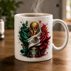 FIFA Mexico coffee cups