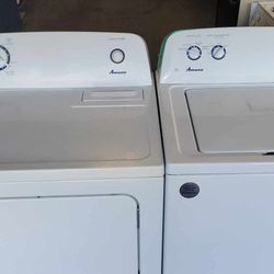 Matching anana washing machine and electric dryer with warranty 