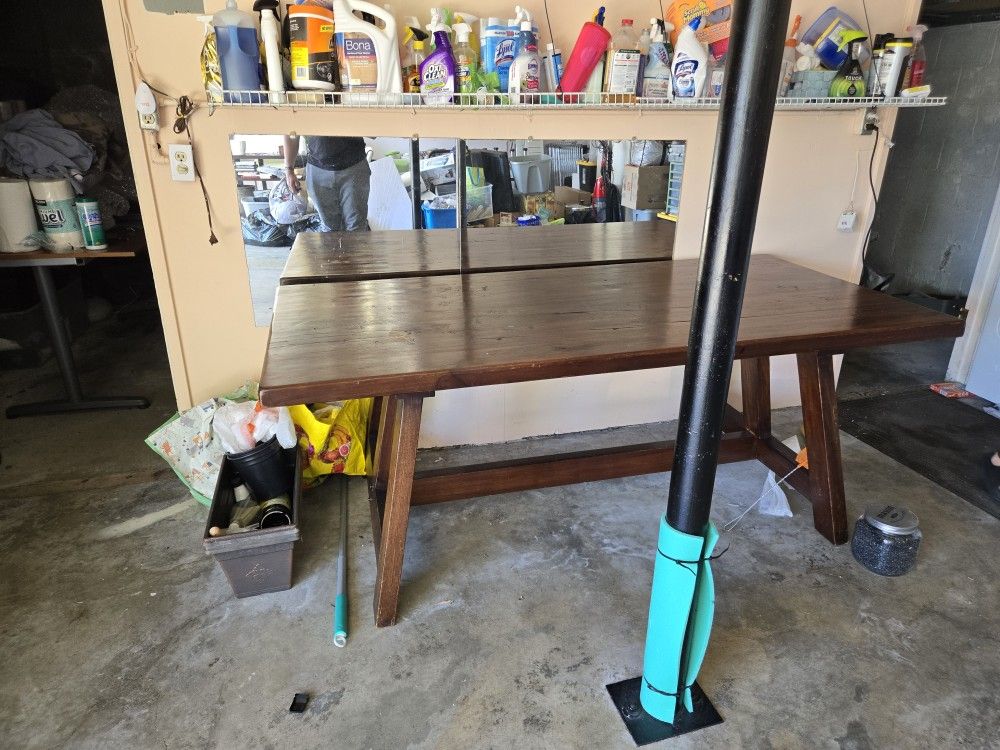 Mahogany Table.
