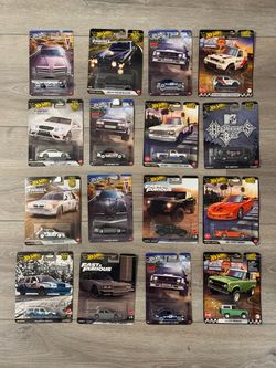 Hot Wheels Premium Car Culture Lot of 16