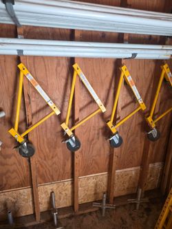 Scaffolding Caster and Ladders