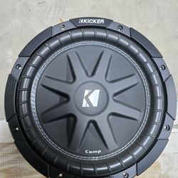 Kicker 10" 4-ohm subwoofer