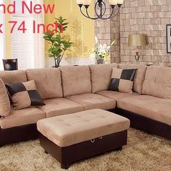 💫FREE DELIVERY💫Brand New Sectional Sofa Couch 