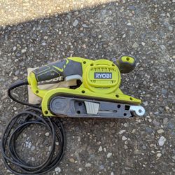 Ryobi 6 Amp Corded 3 in.W x 18 in.L Portable Belt Sander