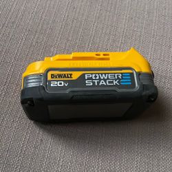 Dewalt Power Stack Battery 1.7 Ah Used Like New 