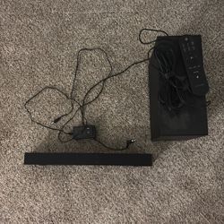 Desk Sound Bar And Sub