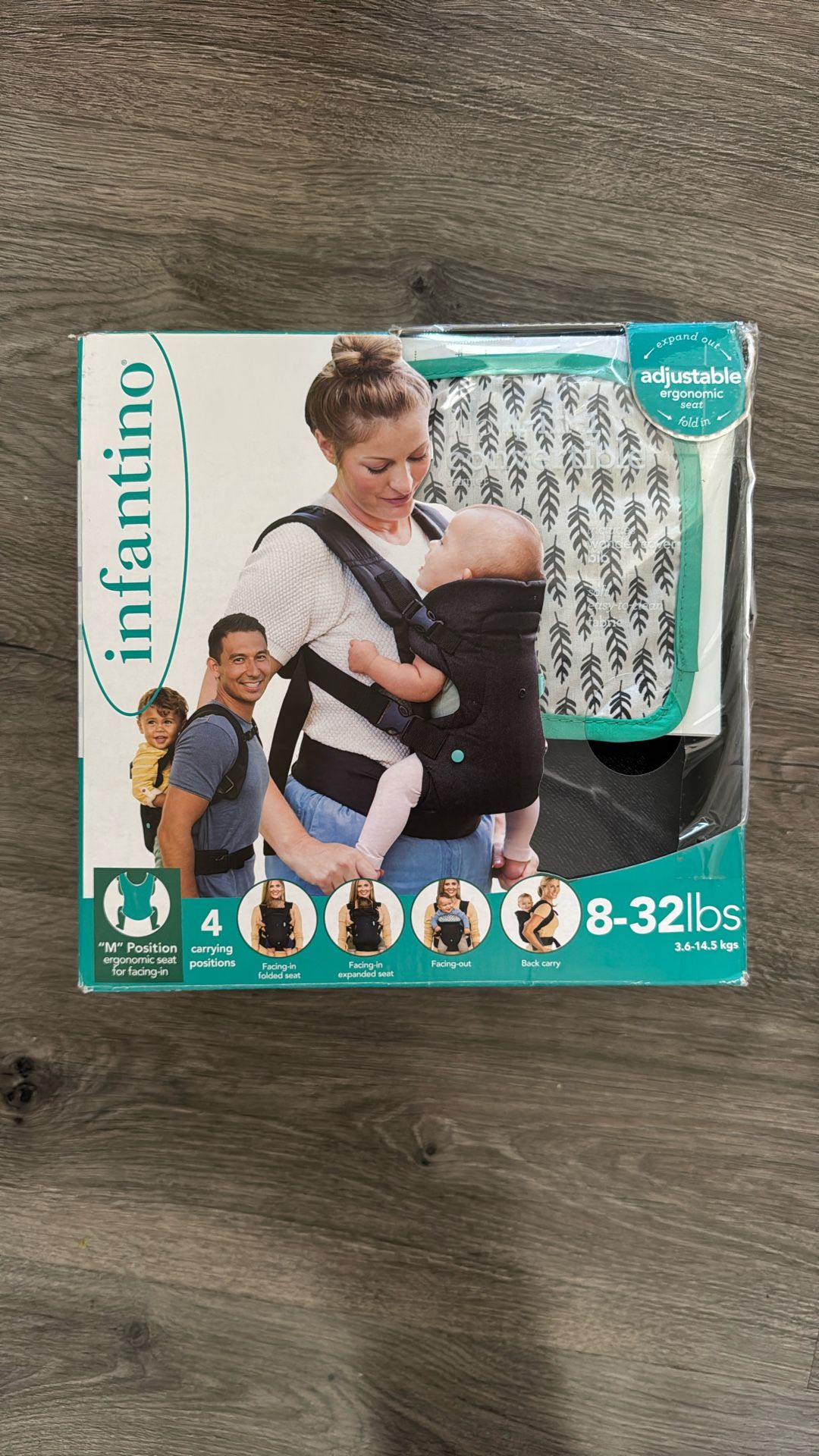 Infantino Flip 4-in-1 Convertible Cattier