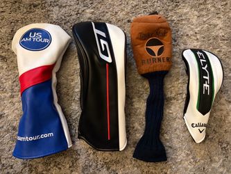 Golf Club Headcover Lot of 4, or buy individually