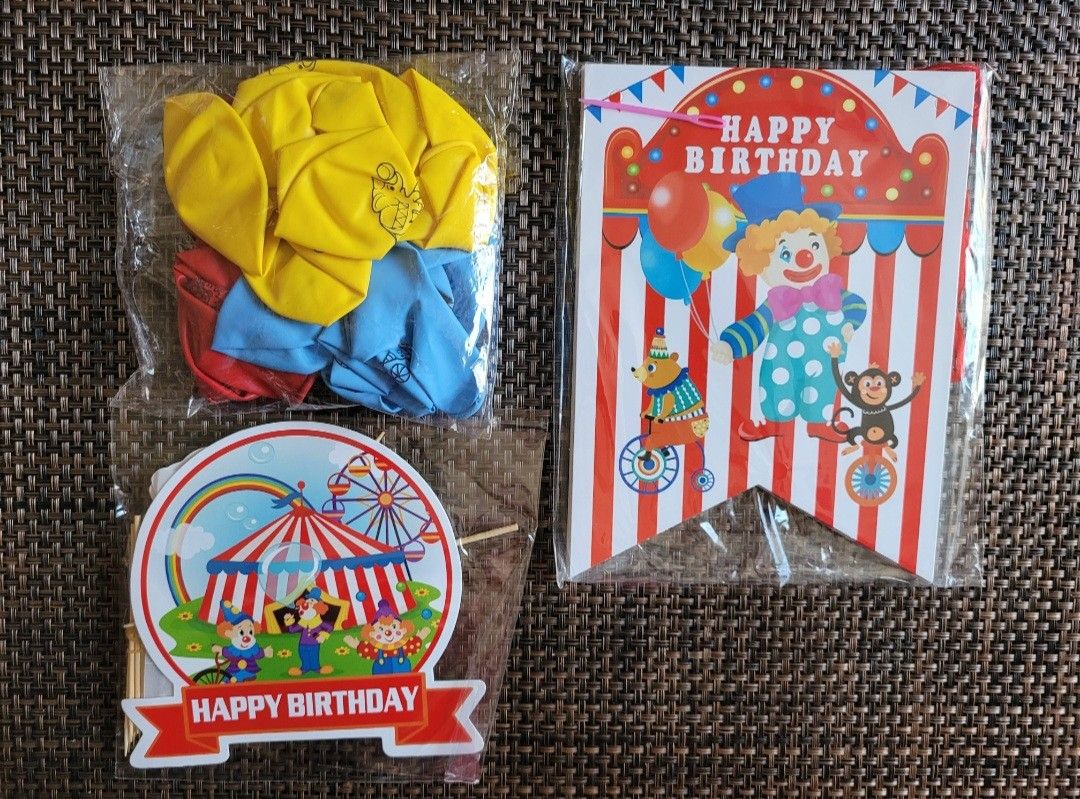 Circus Party Decorations