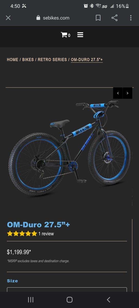 $1000$ OM Duro Xl Built Ready To Ride