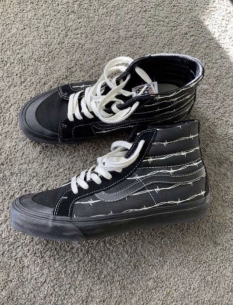 Vans Sk8-Hi SF Barbed Wire 10.5 10 Men’s