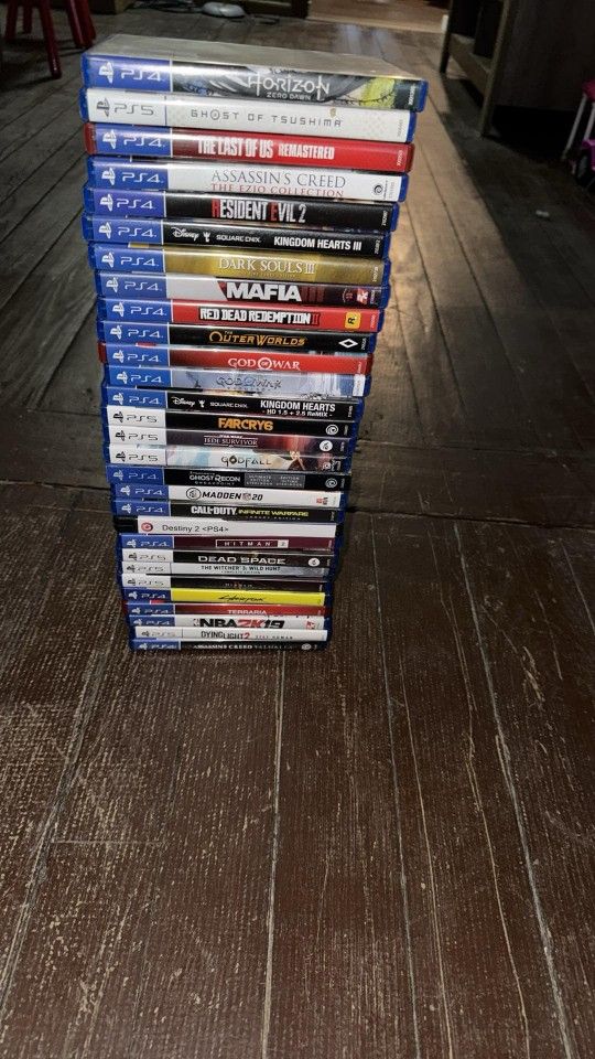 PS4 And PS5 Games