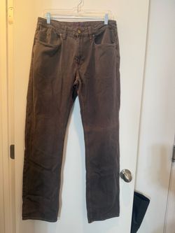 Robert Graham brown jeans 34x 32