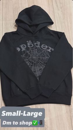Black and grey spider hoodie