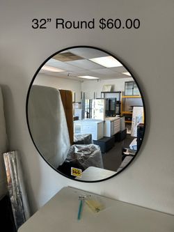 Mirror Sales Starting  $25.00 !!! Round Rectangular Square Mirror Vanity