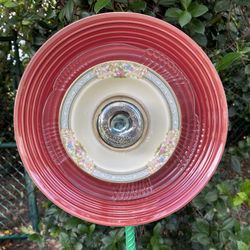 Yard Art (Glass Flowers)