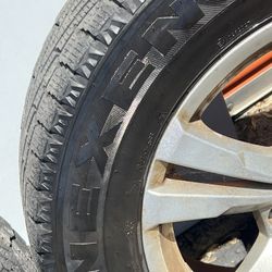 Set Of Snow Tires 