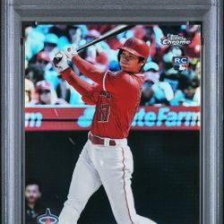2018 Topps Chrome Refractor Shohei Ohtani