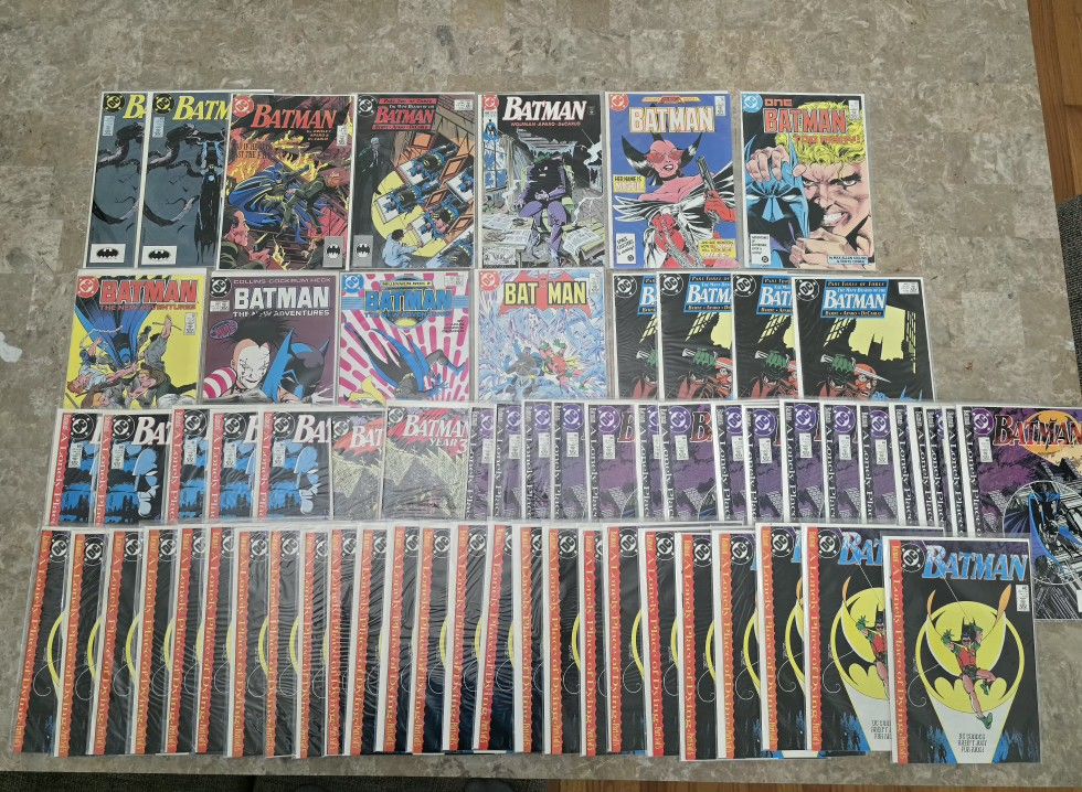 Batman Minor Key Comic Book Collection