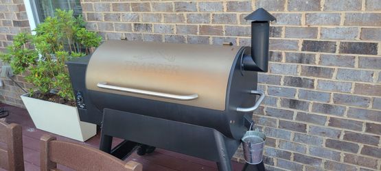 Traeger wood pellet grill and smoker