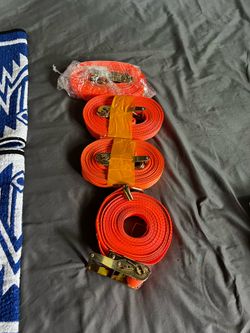 Ratchet tie down straps