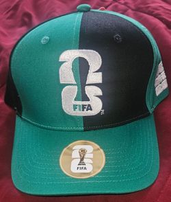 FIFA World Cup Hat Cap Snap Back Green 2026 We Are 26