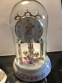 Precious moments dome clock