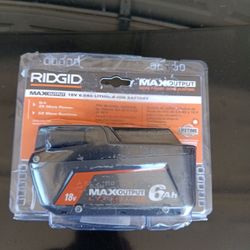 RIGID 18V 6.0 Ah Lithium-Ion Battery