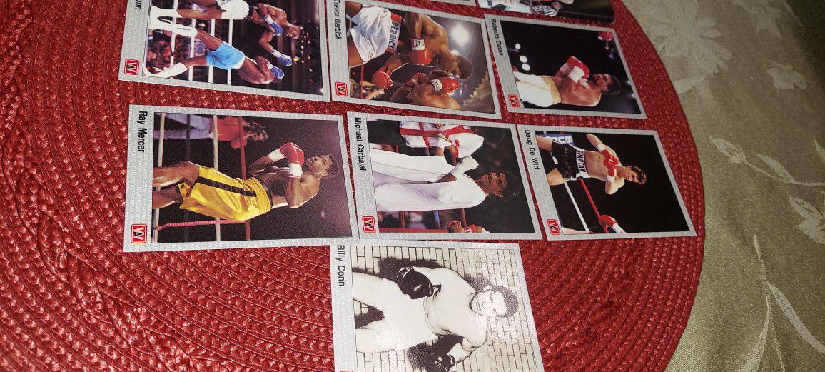 Vintage Boxing Cards Lot