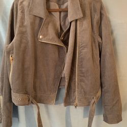 Corduroy Jacket, Size XL