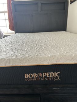 Queen Bed With New Orthopedic Mattress