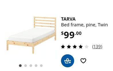 Bed Frame - Twin IKEA