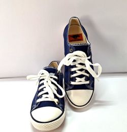 Rocket Dog Canvas Navy Blue Sneakers Indie Skatercore Grunge Preppy Academia Sz8