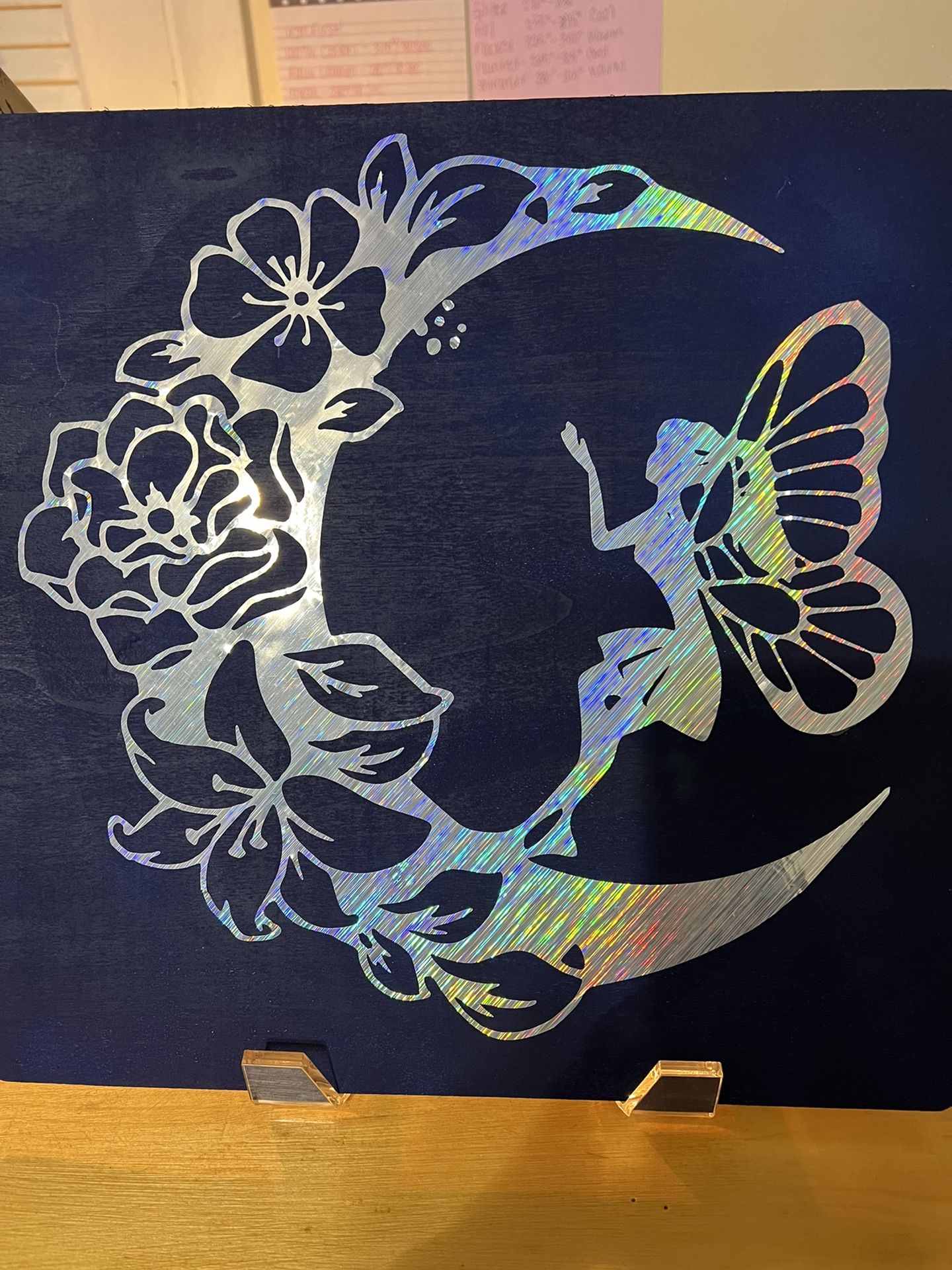 Decor - Fairy, Moon, Flowers