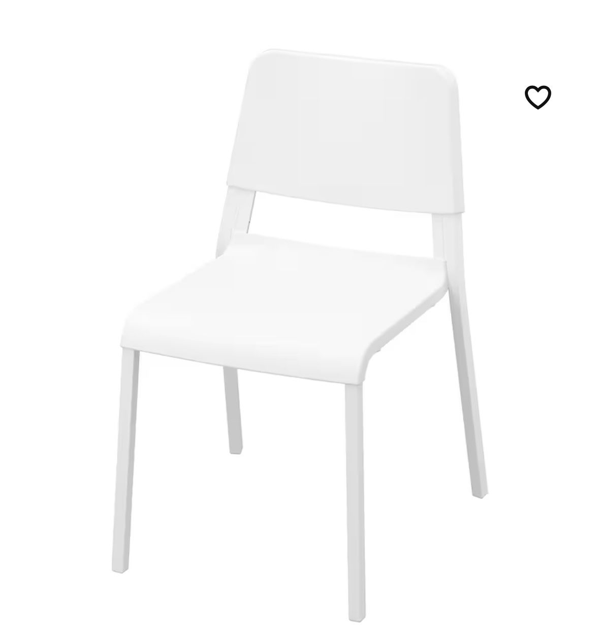 2 White Chairs 