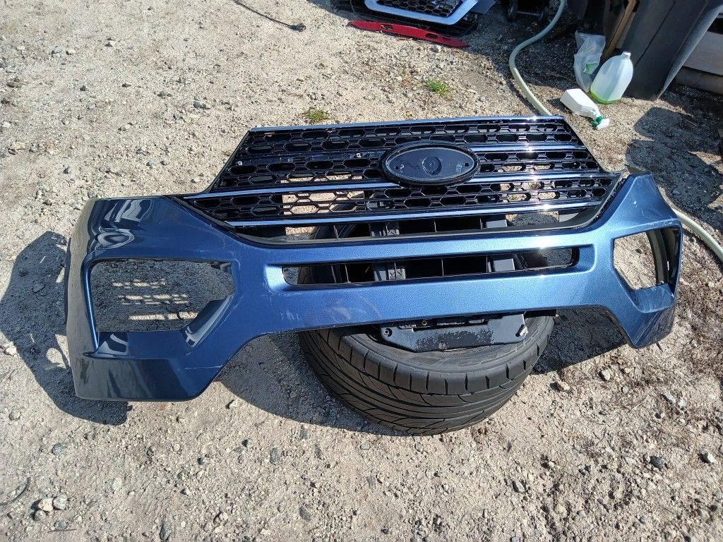 Front Bumper And Grill For 2020 2023 Ford Explorer Original Parts