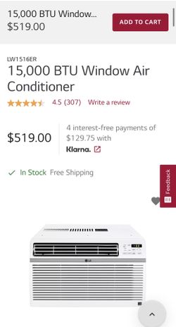LG Ac  BTU Window Air Conditioner