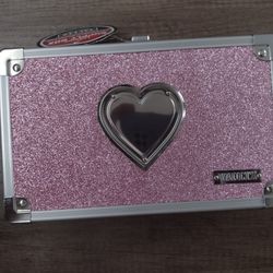 Pink Glitter Lock Box With Keys