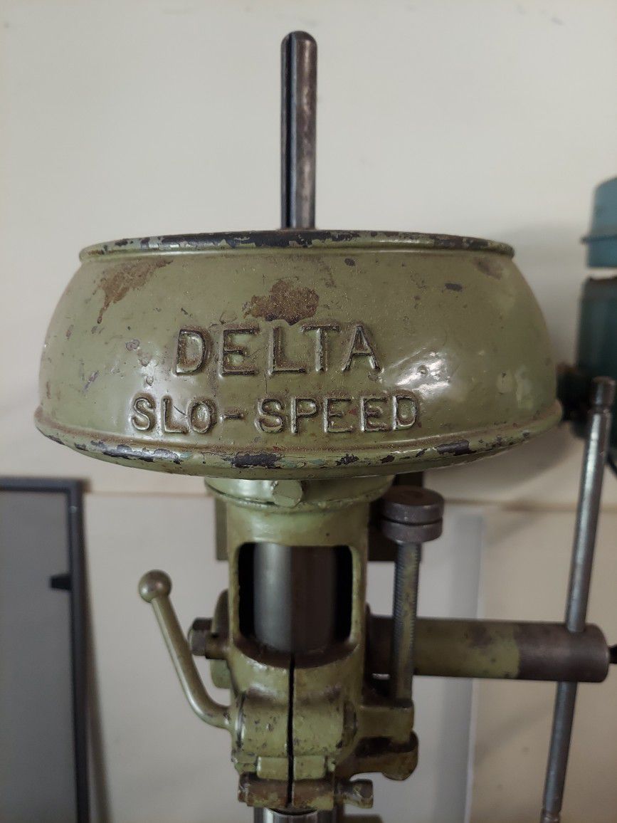 Mid to late 1930s Delta Slo-Speed DP 220 Drill Press